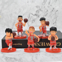 Slam dunk cake decoration decoration birthday basketball hand football team theme plug-in hand doll