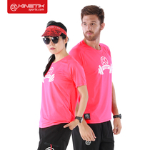 Big K KINETIK Kambel Summer men and women marathon running quick-dry breathable sports T-shirt short sleeve