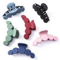 Korean small claw card hairclip small grab clip exquisite bath large girl edge clip cute big clip headgear Net Red