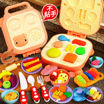 Colour Clay Suit Face Strip Machine Children Toy Girl Rubber Clay Suit Non Toxic Toddler Clay Clay Molds Piglets
