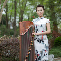 Yangzhou Yarun guzheng professional grade test playing portable childrens plain guzheng half zheng 130CM small guzheng