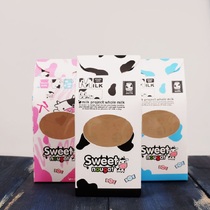 Nougat box Snowflake crisp portable packaging bag Sugar paper packaging box Nougat box