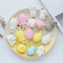 Creative gift cute small animal decompression toy decompression ball decompression vent release pressure pinch music ornaments