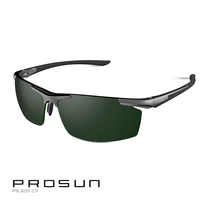 Baosheng mens aluminum magnesium sun glasses tide driver long face Tide people new polarized sunglasses PS9011