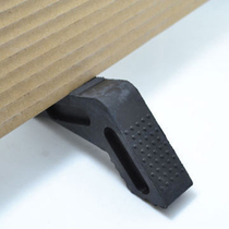 Japan KM high rubber door wedge Anti-damper door stopper door stopper Door stopper Installation-free door stopper