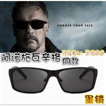 (Terminator 6: Dark Destiny) Arnold Schwarzenegger with polarized sun glasses sunglasses glasses eyes