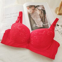 Festive Big Red Shalian * Brand Withdrawal Discourtesy of Coat Cotton Lined Removable Cotton Pad Bra