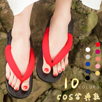 Kagura ghost blade Geta Rem keep stability edge of the sky Kasugano dome sister cosplay shoes Japanese