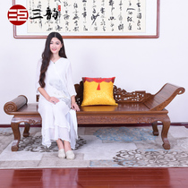 Redwood Furniture Chicken Wing Wood Solid Wood Taffes Lazy Chair Noble Concubine Lazy Chair Couch Sofa