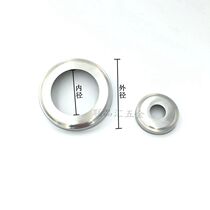 19mm-51mm round decorated cover 201#不锈钢元管栏杆楼梯扶手遮丑盖圆型装饰盖