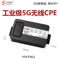 Sanolink WiFi6 industrial grade 5G wireless CPE High power Gigabit WiFi Qualcomm Snapdragon core chip Gigabit POE network port USB 3 1 Type-C connection