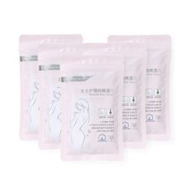 Purcotton 100% Cotton Era Bagged Womens Care Wipes 10pcs Bag 5 bags TA01359