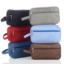 Mens handbag New style personality clutch Mens casual wash bag makeup bag Hand waterproof handbag Korean digital