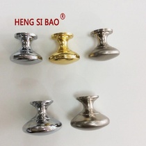 Mushroom type solid zinc alloy round single hole small handle modern simple cabinet drawer wardrobe door handle