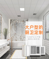 Ring Xin integrated ceiling aluminium buckle plate kitchen toilet ceiling ceiling ceiling material complete package installation bath bulls package