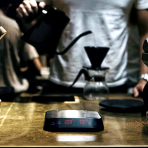 Taiwan hand coffee electronic scale household food kitchen bar multi-function timing called precision intelligent LED screen