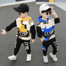 Childrens clothing Boys spring and autumn 2021 new 1 childrens autumn foreign style 2 handsome baby suit 3 Childrens tide 4-year-old