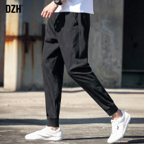 Good pants men Korean version of the trend trousers mens loose 2021 new mens sports pants loose Haren pants mens tide