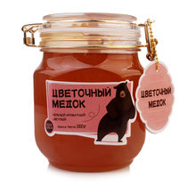 2kg of Russian original imported honey buckle linden tree honey flowers natural non-added nourishing nutrition