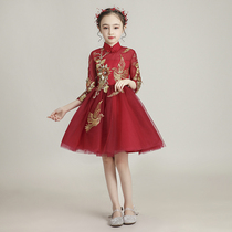 Childrens costume Hanfu Girls Cheongsam Baby Chinese New Year Chinese Tang Dress Little girl New Years dress New Years Dress Chinese style