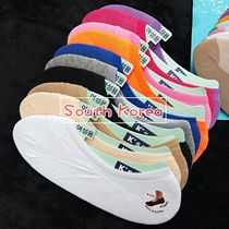 South Korea Import Boat Socks Socks for men and women Sox socks cotton socks Shallow Silicone Anti Slip Spring Summer Invisible Socks Low Bunch of Short socks