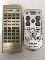 Pioneer DAT digital tape recorder learning remote control D05D06D07A D50D80D90