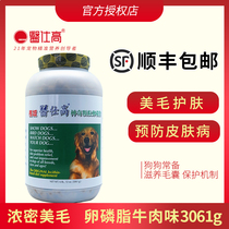 Medical Shi Gao Lecithin Dog Soft Phospholipids Golden Hairy Skin Care 3061G Beef Flavour Bottled Daily Snacks