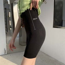 Safety Pants Women Anti Walking Light Summer Thin without curbside High waist collection belly bunches Hip Fat Mm Big Code Outwear Shorts