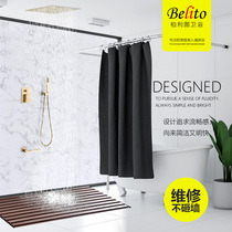 Berritou Nordic Brushed Gold Sky Curtain Outlet Hidden Wall Shower Embedded Embedded Shower Set
