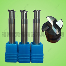 T-shaped arc knife T-shaped tool hard alloy convex semicircular milling cutter non-standard custom T-groove milling cutter