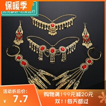 Belly dance performance clothing accessories high-end Indian dance performance clothing jewelry Xinjiang Egypt dance accessories performance ornaments