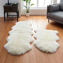 Australian Pure Wool Rug Bedroom Wool Couch Eurostyle Floating Window Bed Side Carpet Fur Integrated Sheep Leather