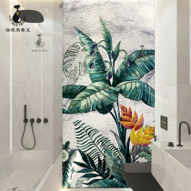 Cats eye Nordic custom mosaic Living room aisle porch fine cut painting bathroom parquet tile background wall