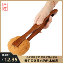 Mason boutique natural Nangwood Food clip bread clip buffet Barbecue Pinch Day Style Salatry Snack Food Clips