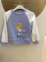 Clearing house F2BF94296 mini peace Taiping bird boy dress girl embroidered sweatshirt 429