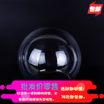 Creative Cake Decoration Glass Hood Glass Ball Spherical Cake Decoration Glass Hood Water Crystal Ball Man Hood Lampshades