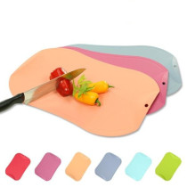 doble Korea thin cutting board TPU soft cutting board Kitchen household cutting board Mobile cutting board Thin color cutting board 1P