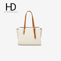  HEANEDUCK bag womens bag new 2021 fashion portable womens bag large capacity wild one shoulder leather womens bag