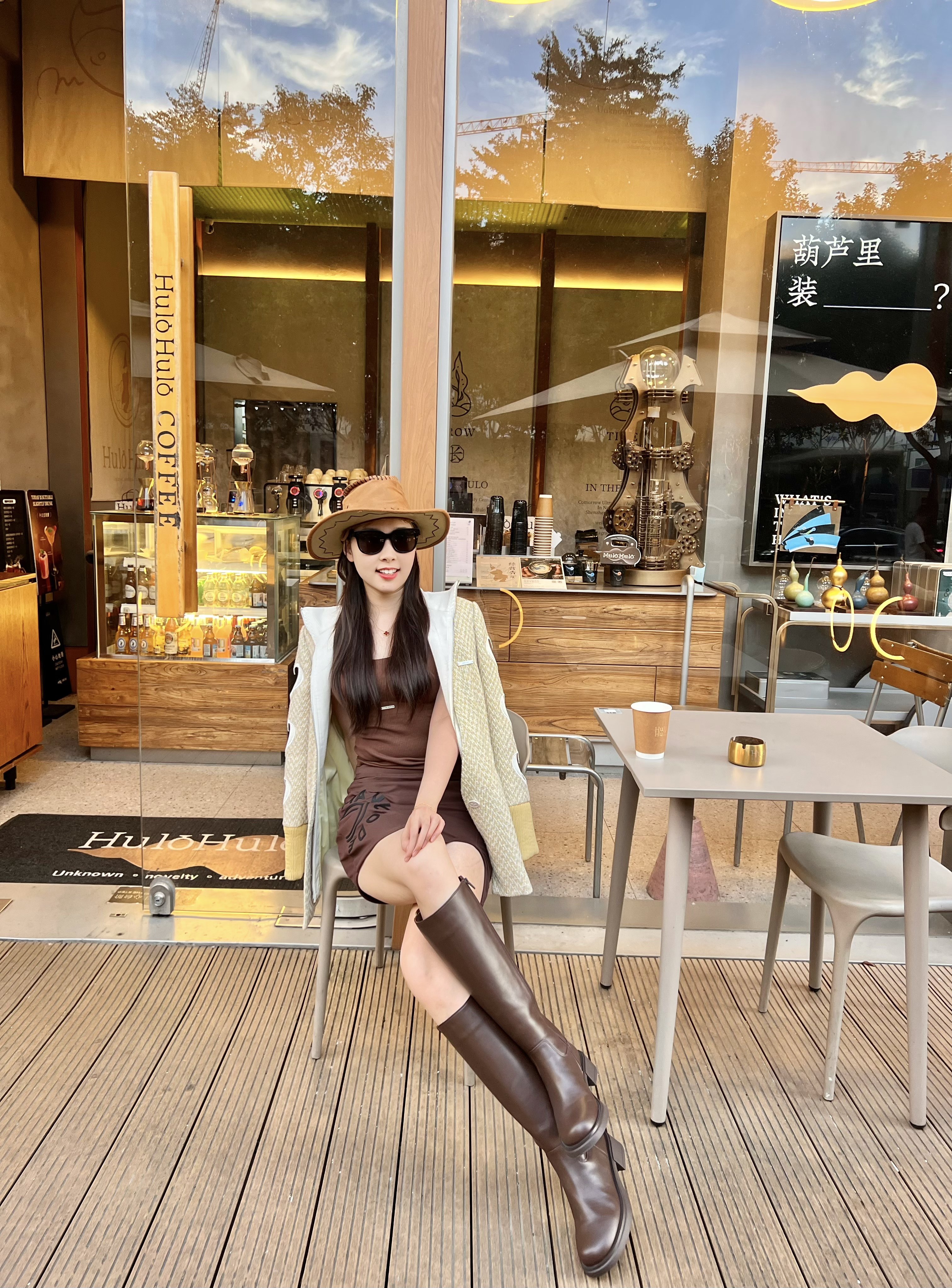 kisscat接吻猫[城市旅人]骑士靴，万茜方枪枪美洋同款真皮皮带扣复古英伦风