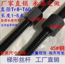 T-type screw trapezoidal screw nut 10 12 14 16 18 20 22 24 25 28 30 32