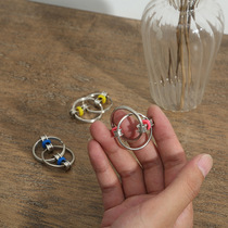 New Fidget Cutube Decompression Chain Stainless Steel Ring Vent Toy Decompression Bike Chain Keybuckle