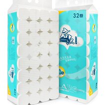 Kai point toilet paper Household virgin pulp roll paper paper towel Affordable family-mounted coreless toilet paper roll paper toilet paper