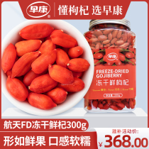 Zaokang lock fresh ready-to-eat wolfberry authentic Ningxia Zhongning freeze-dried fresh wolfberry lock fresh ready-to-eat wolfberry 300g