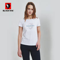 BLACKYAK Bouyak Summer Ladies Bottom Round Neck Short Sleeve Outdoor Casual T-Shirt Women SCW044