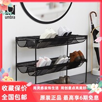 umbra commander shoe rack modern simple multi-layer simple home economical shoe cabinet storage rack assembly rack