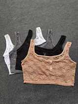Clearance lace short half bottoming vest Korean version slimming inner shirt hollow-out wrapping chest womens sleeveless all-match womens clothing