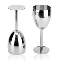 Stainless Steel Red Wine Wine Glasses Goblet Cup Stemware Ba