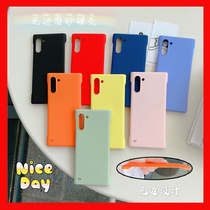 Applicable samsung Samsung note20ultra no-frame hand casing liquid 20uitra silicone not20u half-pack n20u limited edition 10pro No
