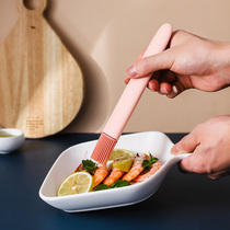 Oil brush Kitchen pancake edible baking small brush pancake home high temperature resistant non-falling silicone barbecue oil brush