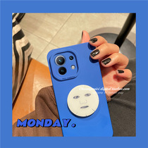 Giant White Super Fire ins Klein blue for millet 11 mobile phone case millet 10 advanced sense 10s female red rice k40 mask bracket 11pro silicone k30 all-inclusive note9p